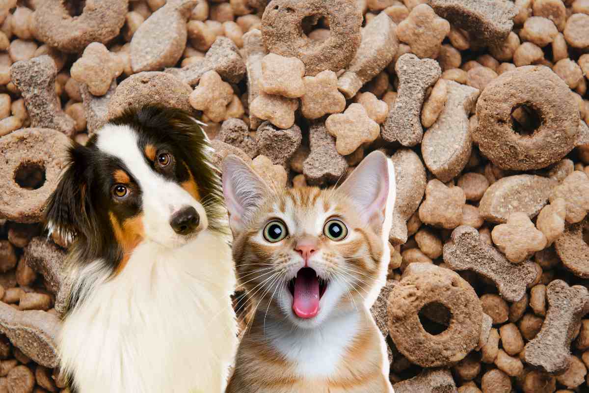 crocchette per cani e gatti