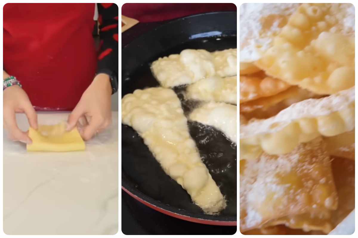 chiacchiere con le bolle