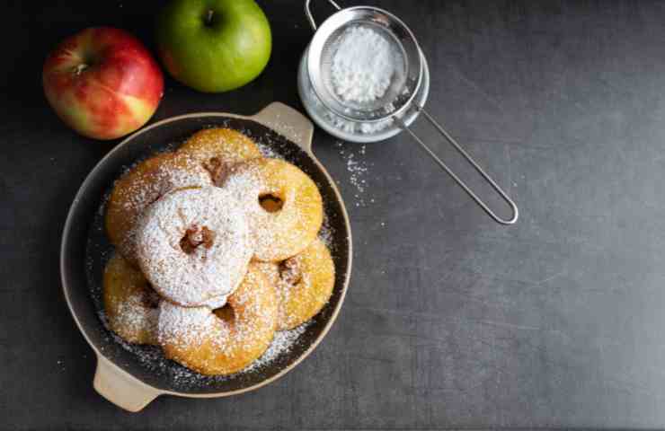 frittelle di mela cotte al forno