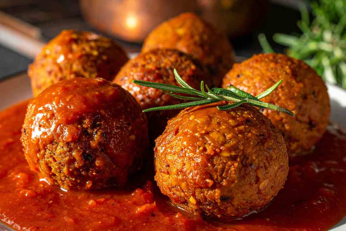 polpette alla cacciatora con sugo