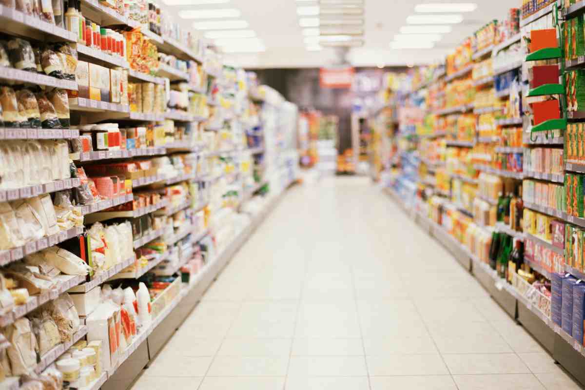 corsia di supermercato