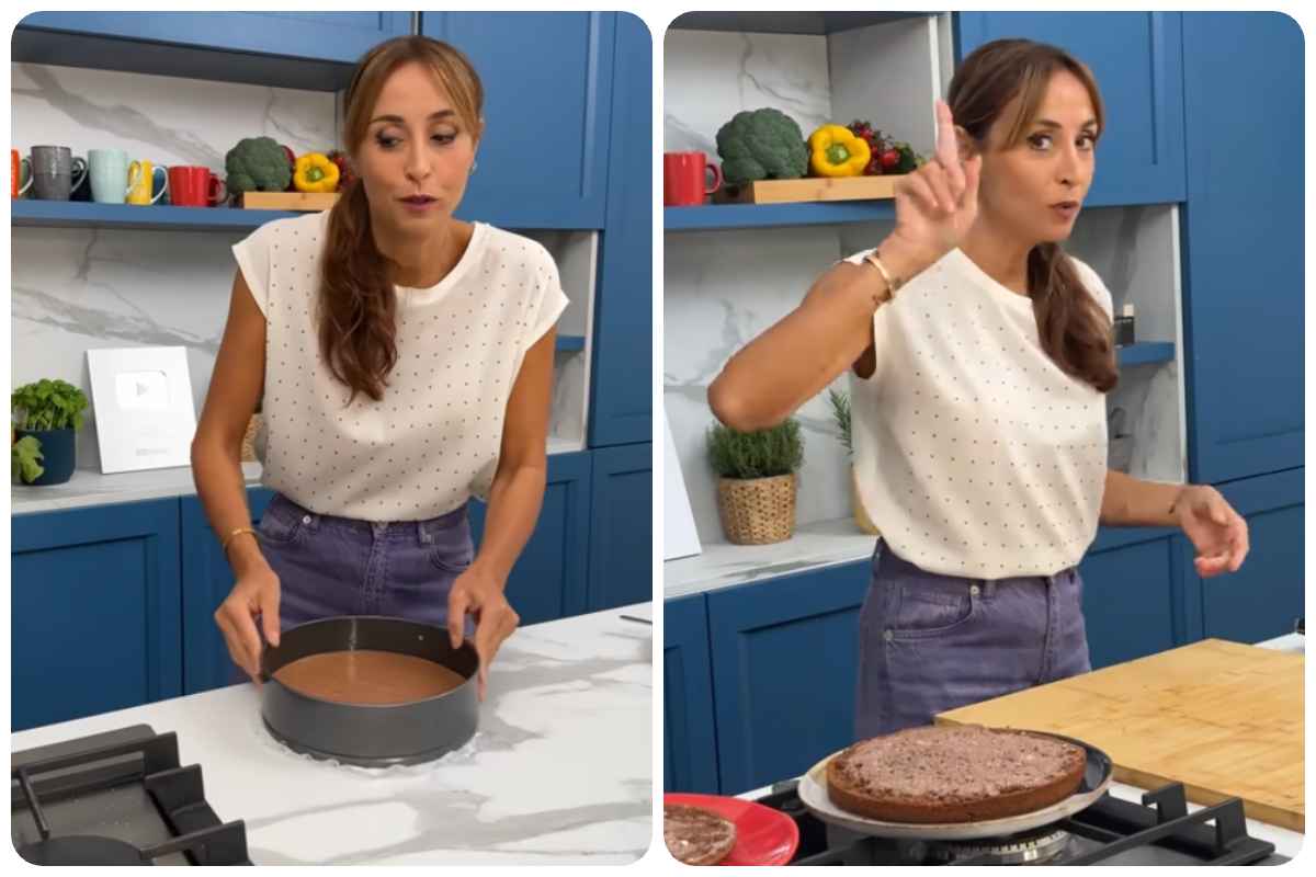 benedetta parodi prepara la torta pan di nuvola