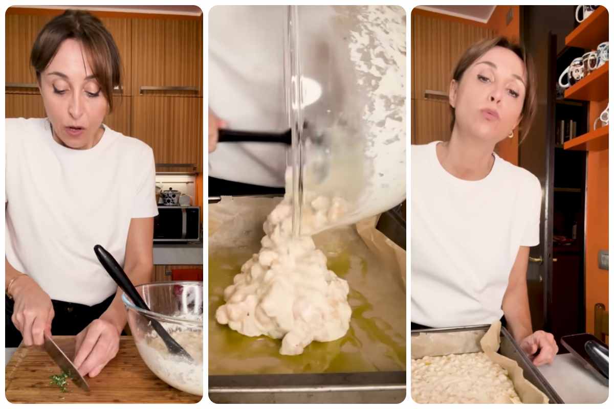 Benedetta Parodi prepara merenda