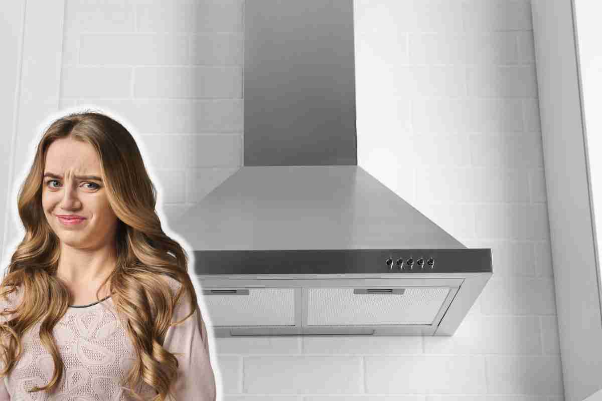 vecchia cappa da cucina