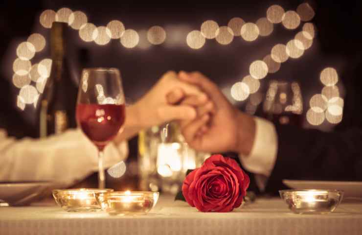 cena di san valentino tra fidanzati