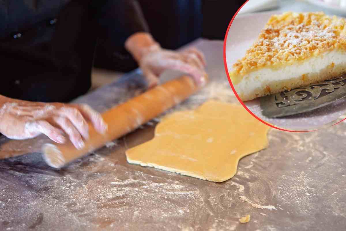 crostata con ricotta e limone