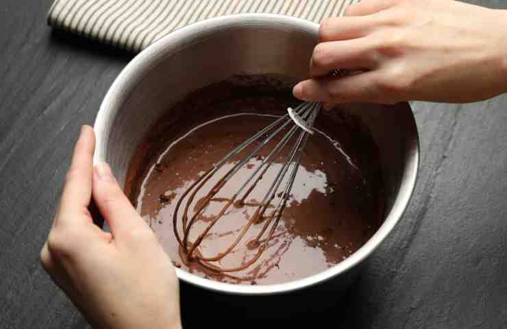 impasto per torta al cioccolato