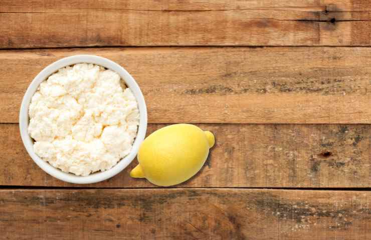 ricotta e limone ingredienti