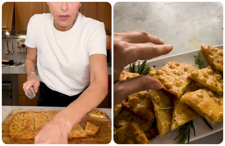 schiacciata di ceci di benedetta parodi